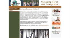 Desktop Screenshot of bosgroephoutland.brugseverenigingen.be
